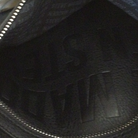 EUC Black and Silver Steve Madden Monogram Backpack - Picture 7 of 15